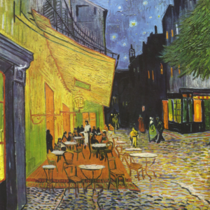 Cafe Terrace at Night by Van Gogh