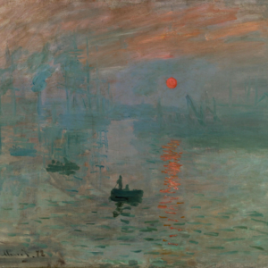 Impression Sunrise by Monet