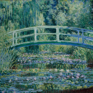 Water Lilies and Japanese Bridge by Claude Monet (1899)